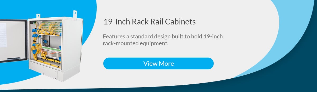 Rack rail cabinets